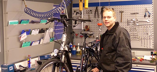 Service-Werkstätten für Fahrräder und E-Bikes