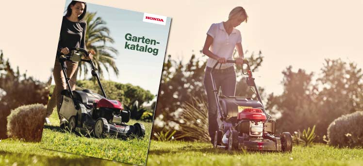 Der HONDA Gartenkatalog