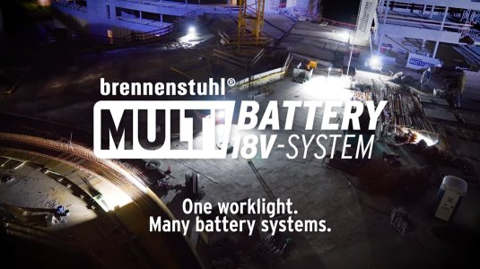 Brennenstuhl LED-Strahler Multi Battery 18V System