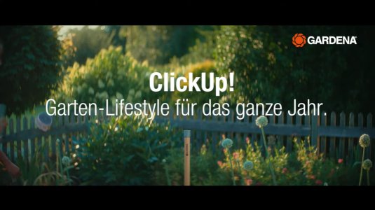 GARDENA ClickUp! Garten-Lifestyle für das ganze Jahr