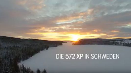 Husqvarna 572XP in Schweden: Eisige Wälder, hüfthoher Schnee, klirrende Kälte