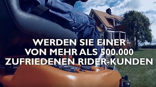 Husqvarna Rider - jeder Herausforderung gewachsen