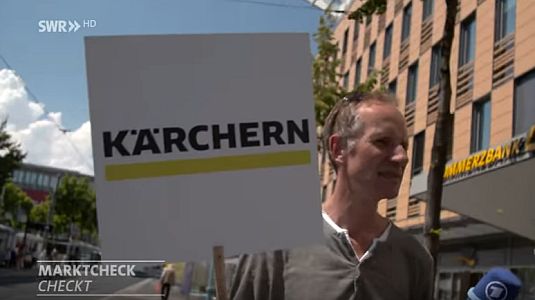 Marktcheck checkt Kärcher