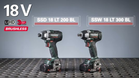 Metabo Akku-Schlagschrauber SSD/SSW 18 LT