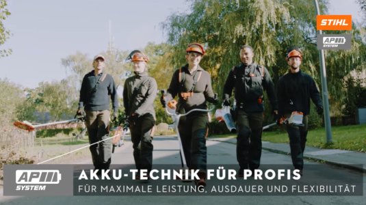 STIHL Akku-Qualität für Profis