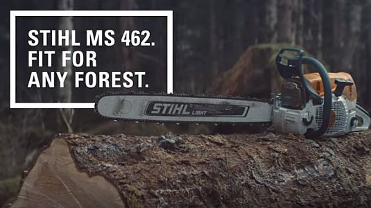 Die Profisäge STIHL MS 462 - getestet in Alaska