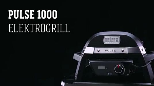 Der Elektrogrill PULSE 1000 von WEBER