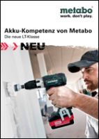 Metabo Akku-Prospekt